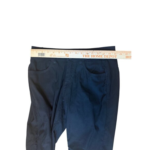 PrAna Halle Convertible Roll Up Pants Black Size 8/10 - Picture 11 of 12